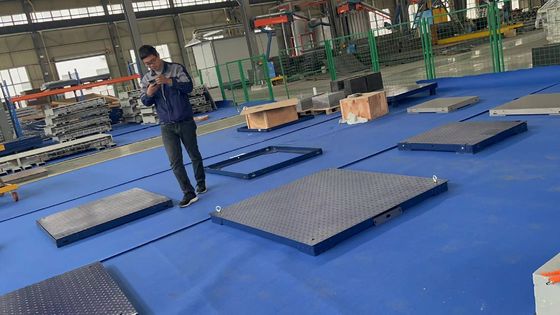 Δείκτης φόρτισης ή μπαταρίας Τύπος 1.2M 2T Ζυγιστή χοίρου για ζώα Προσαρμοσμένη υποστήριξη OEM