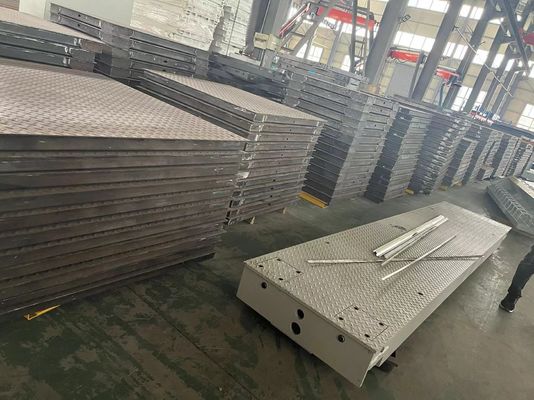 1 tonne de haute précision SS en acier inoxydable 1.5M 2000KG Balance de plateforme pour l'élevage industriel