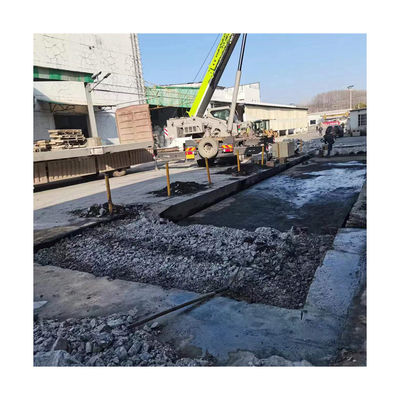 Draagbare weegbrug van 80 ton Weegschaal van 30 ton Weegbrug met 125% F.S. Veiligheidsoverbelasting