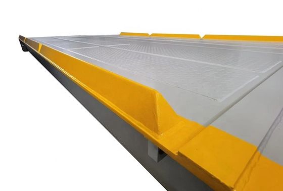 OIML III nauwkeurigheidsniveau Truck Scale met 70 ton capaciteit en 10 mm platformdikte