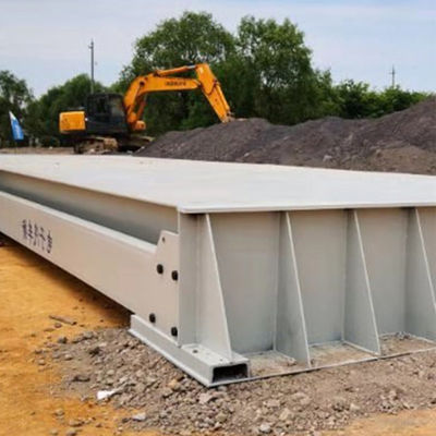 Nivel de protección IP68 Escala de camión portátil para pesaje industrial de tipo de acero sin hoyos