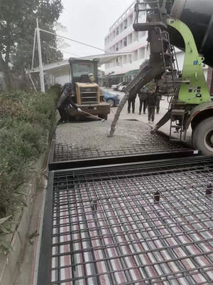 Affichage à LED 60 t 80 t Camion de pesage de pont en béton Balances de 3-4 mètres Largeur de plateforme
