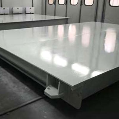 Display LED SCS de 150 toneladas de automóvil camión de trabajo pesado pesadero camión escala para alta capacidad