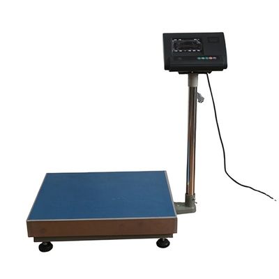 Pantalla LCD 600 kg Escala de plataforma electrónica de trabajo pesado para aplicaciones industriales