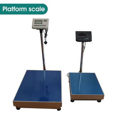 Pantalla LCD 600 kg Escala de plataforma electrónica de trabajo pesado para aplicaciones industriales