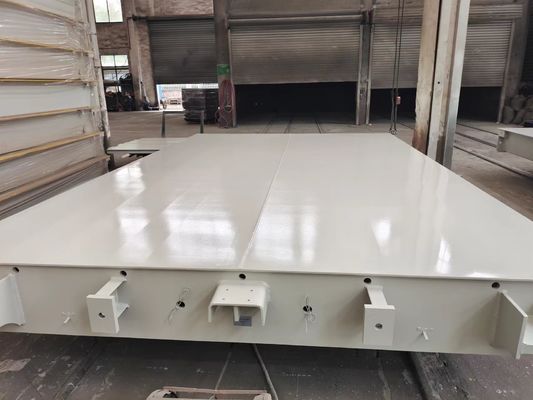 Escala de camión pesado de 10M de 60 toneladas de pesaje electrónico con un 95% de humedad relativa