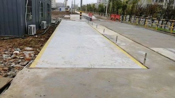Escala de camión pesado de 10M de 60 toneladas de pesaje electrónico con un 95% de humedad relativa