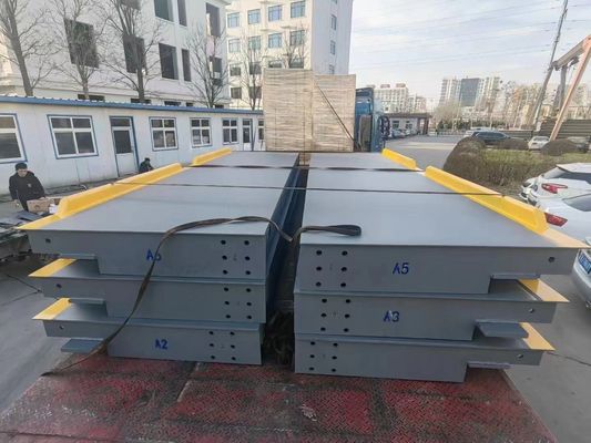 Puente de pesaje de escala de camión de 3*14m para una medición precisa y consistente del peso