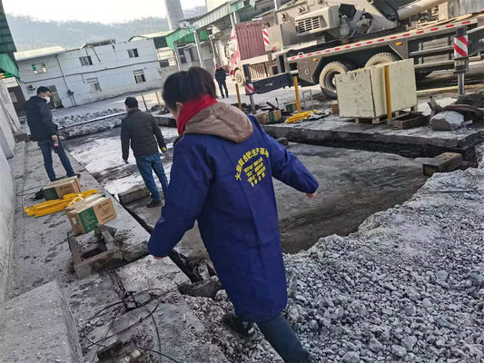 IP68 Nivel de 100 toneladas Balanza electrónica para camiones de pisos de hormigón industrial para fábricas