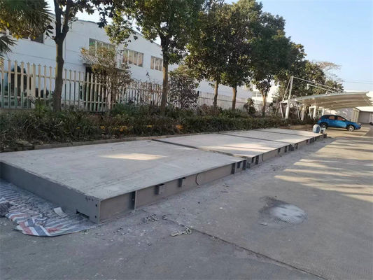 IP68 Nivel de 100 toneladas Balanza electrónica para camiones de pisos de hormigón industrial para fábricas